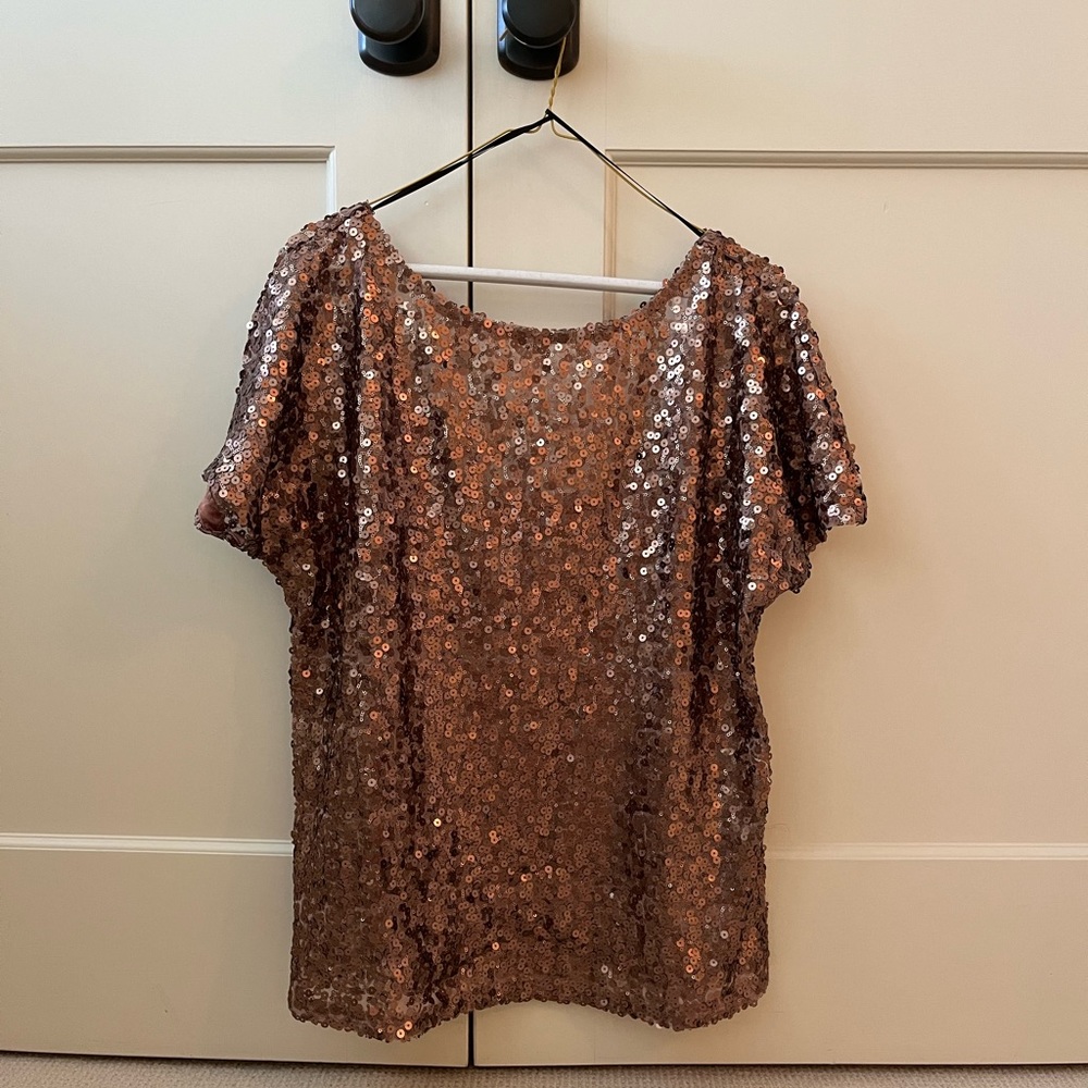 Gold 7 For All Mankind Shirt